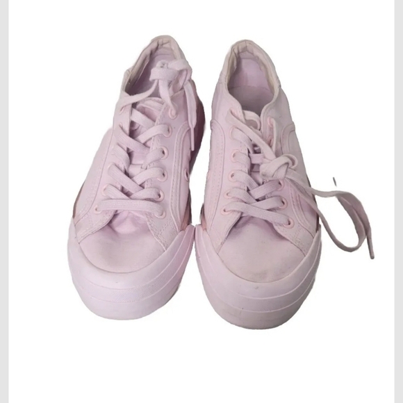SHOES 53045 Sneak' Air Unisex Size Pink Low Top Translucent Sole Sneaker… - Picture 3 of 6